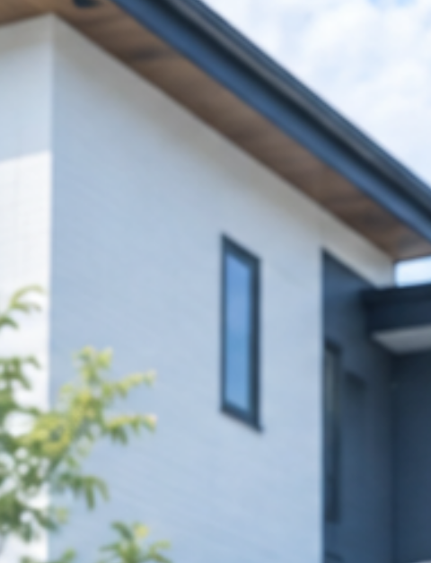 住宅外装のイメージ。ロープ作業の実施事例ではありません。